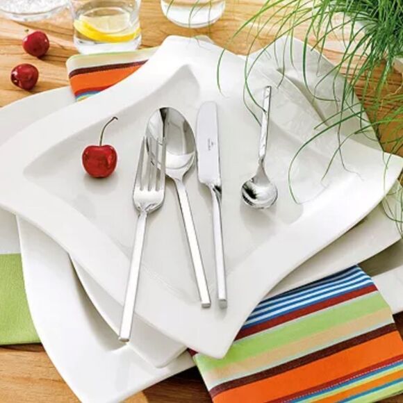 VILLEROY & BOCH New Wave Premium Porcelain White Dinner Plate - Picture 8 of 8